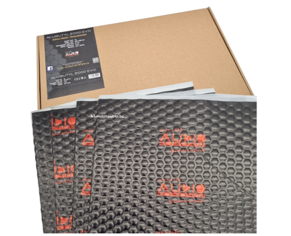 Izolacija Audio system ALUBUTYL 2000 EVO (2 mm)